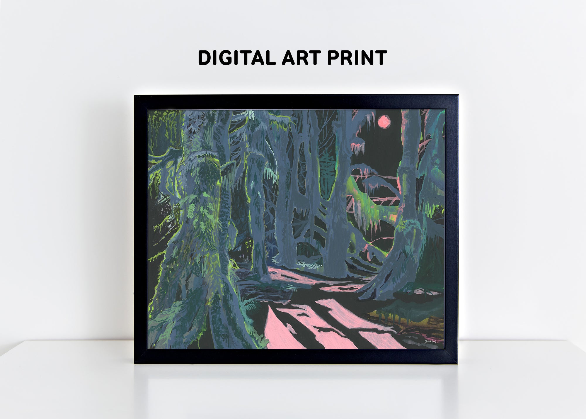 Olympic National Park Digital Art Print