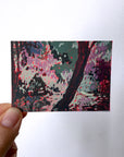 'Museum Pond' Mini Original Painting