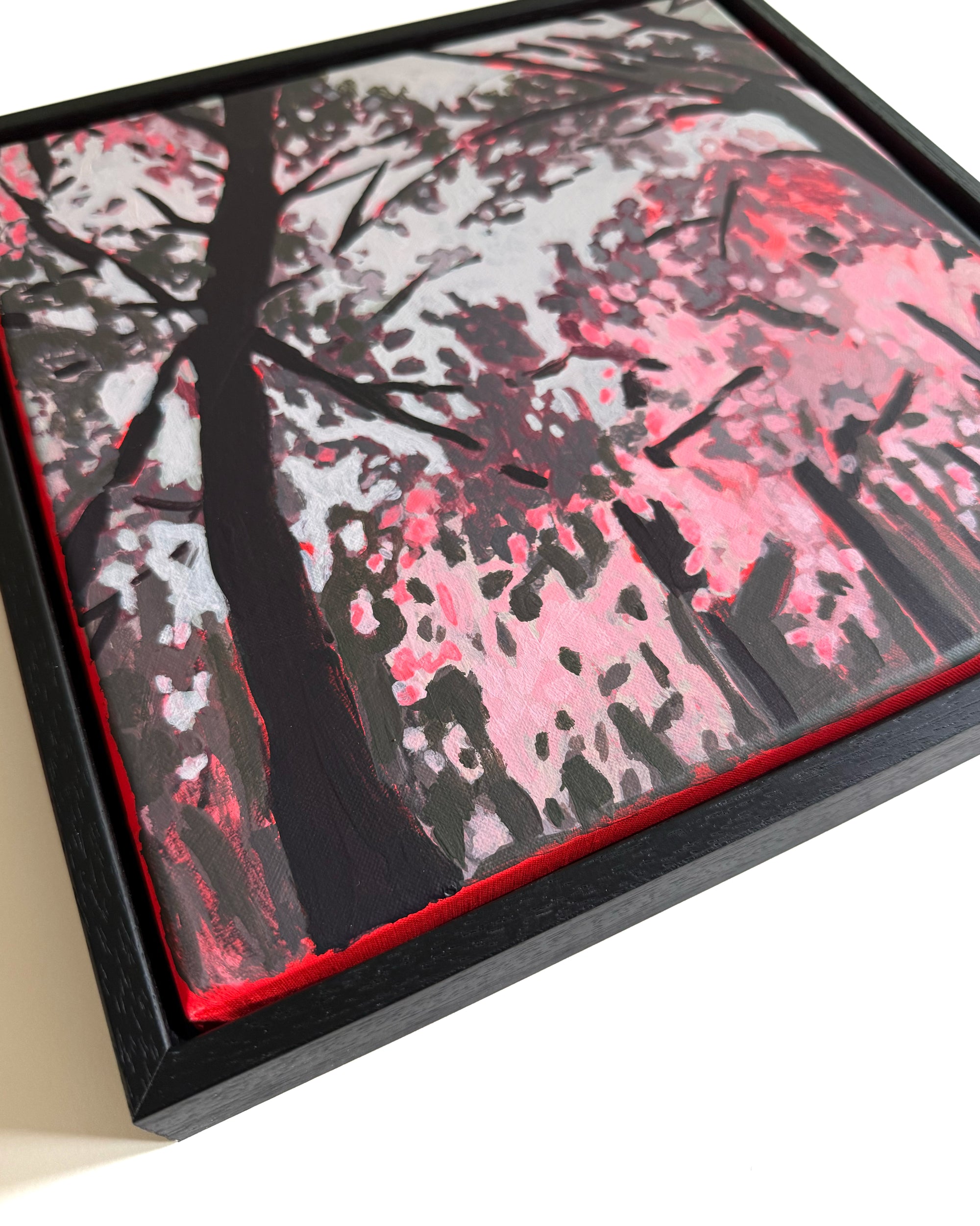 'The Cherry Blossoms, Westerpark' Original Painting