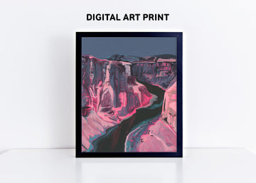 Grand Canyon National Park Digital Art Print