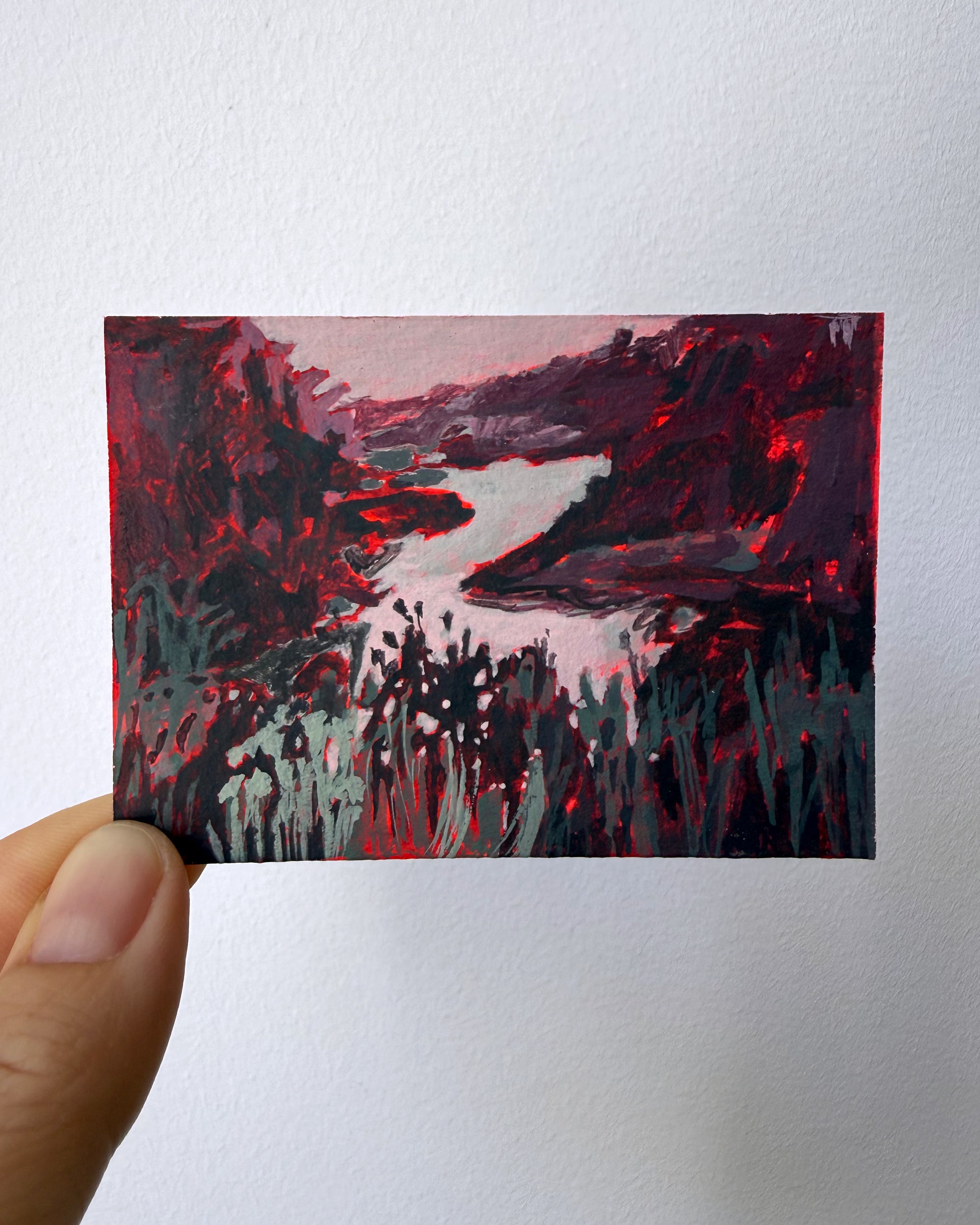 'Idaho Falls' Mini Original Painting