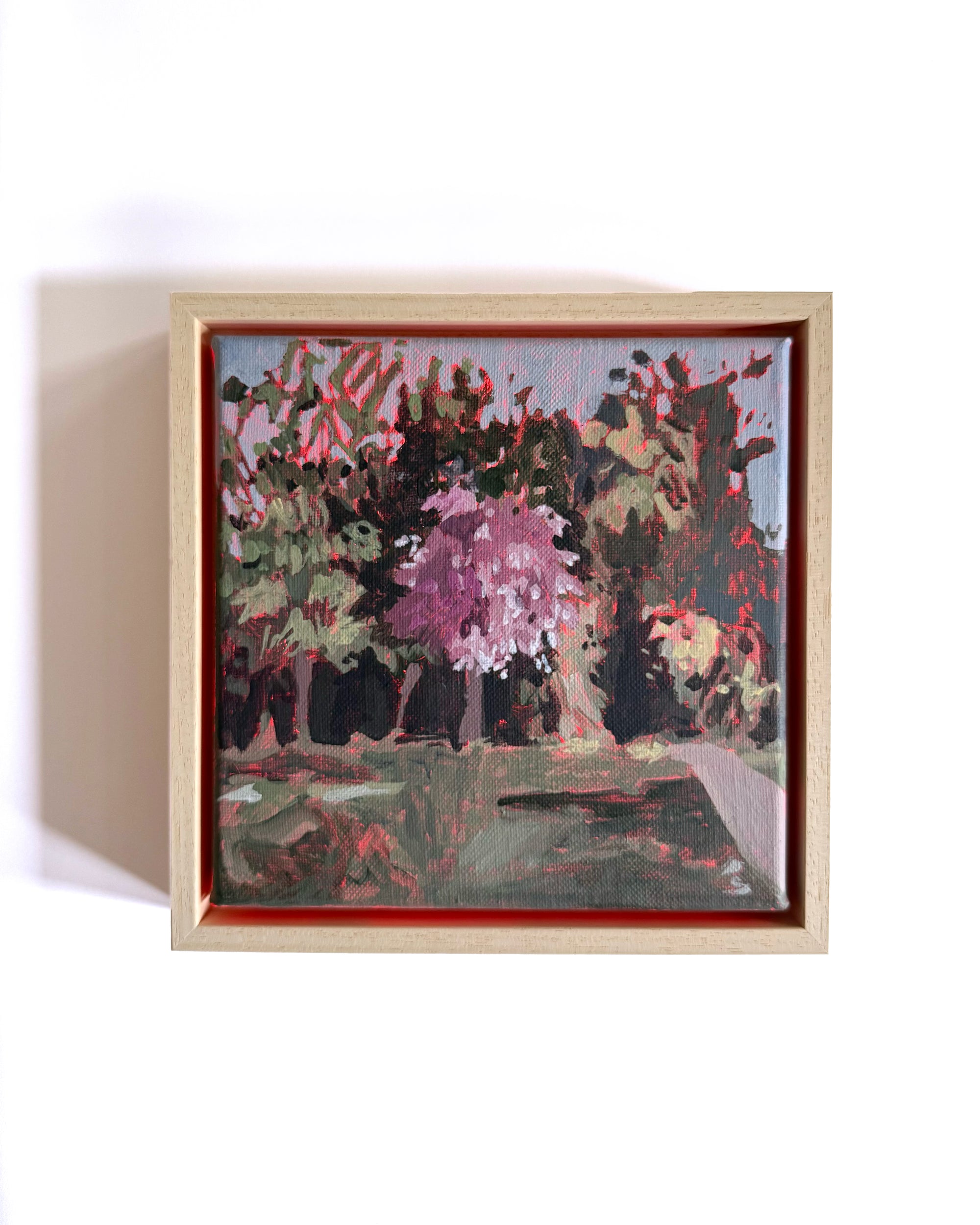 'Purple Tree, Vondelpark' Original Painting
