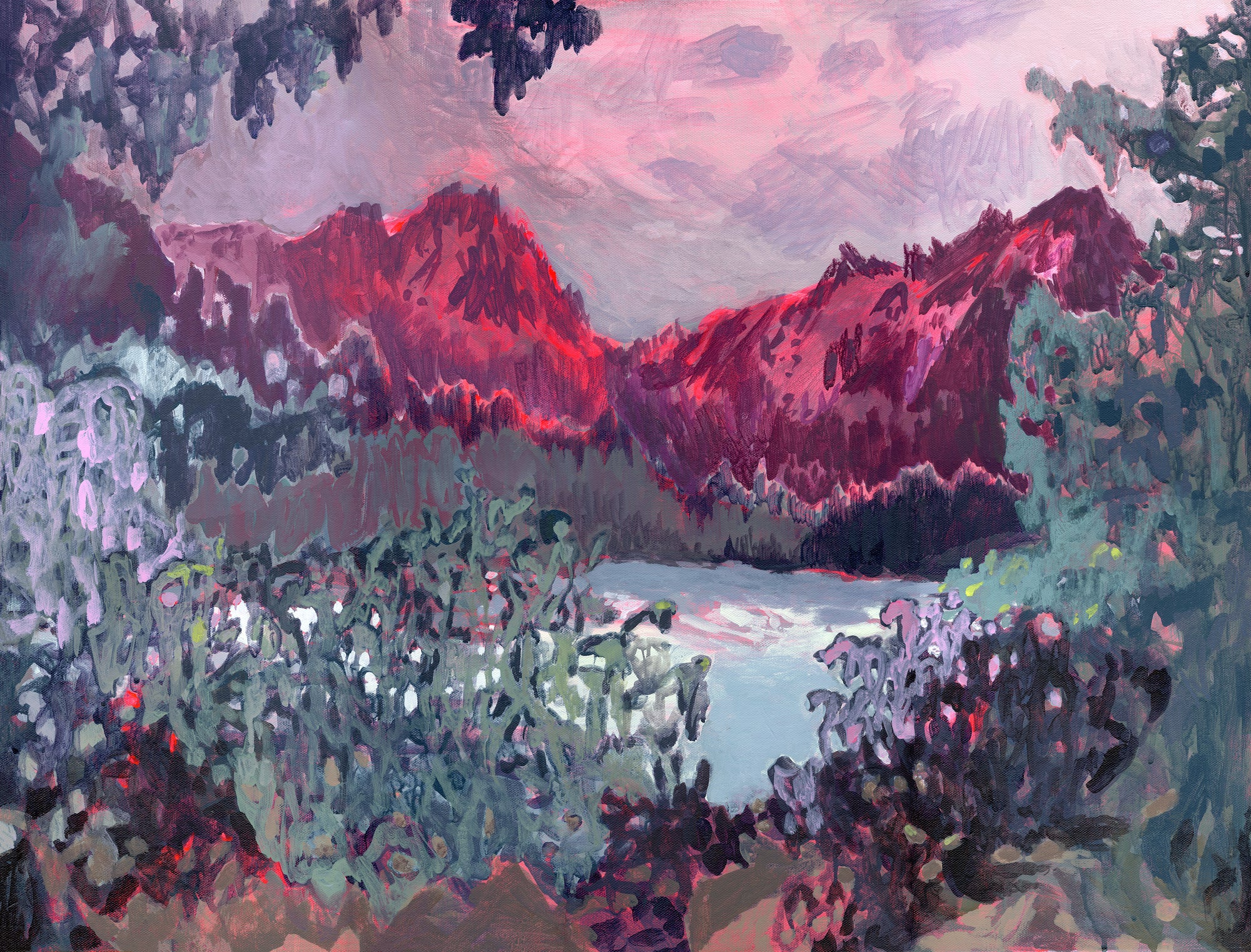 'The Walk Back From Bush House' Fine Art Print