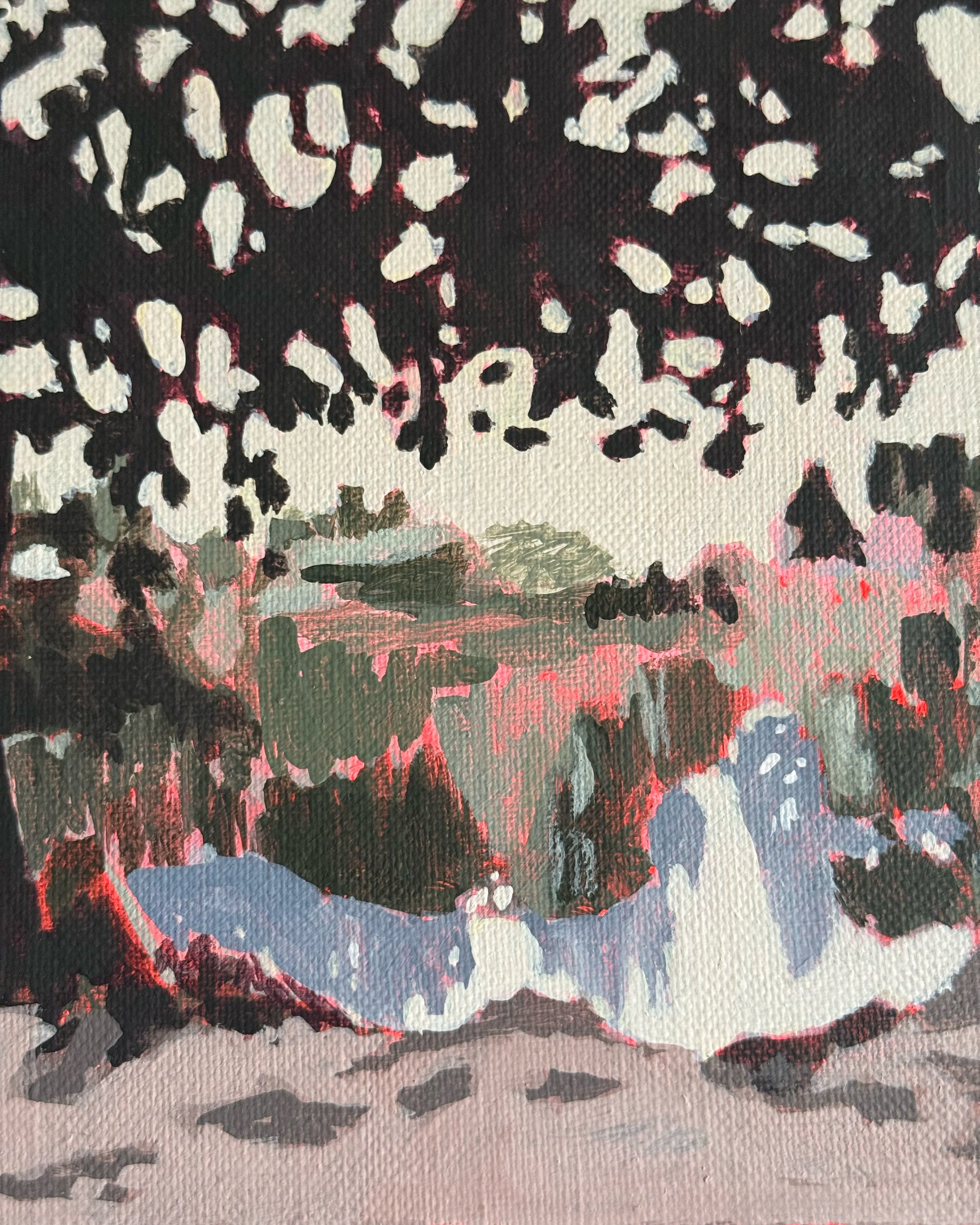 'Winter Morning, Westerpark' Original Painting