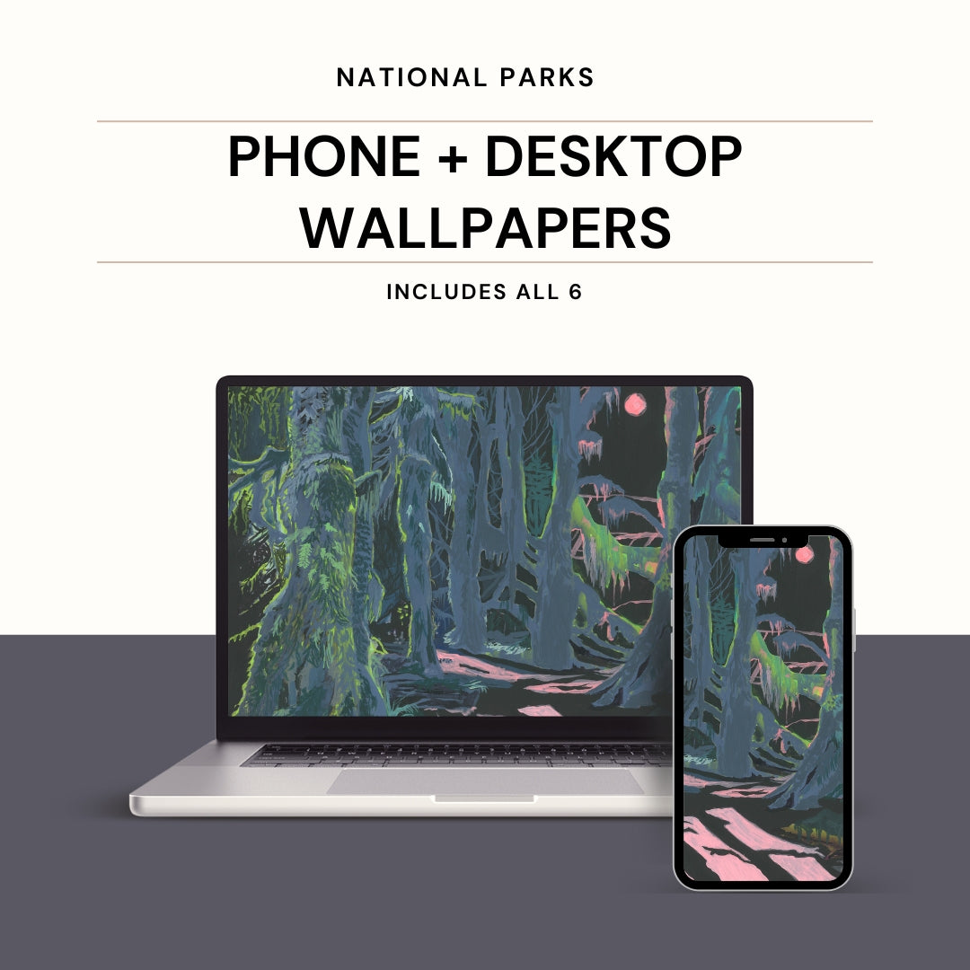 National Parks Digital Wallpaper Backgrounds