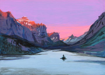 'Glacier National Park' Fine Art Print